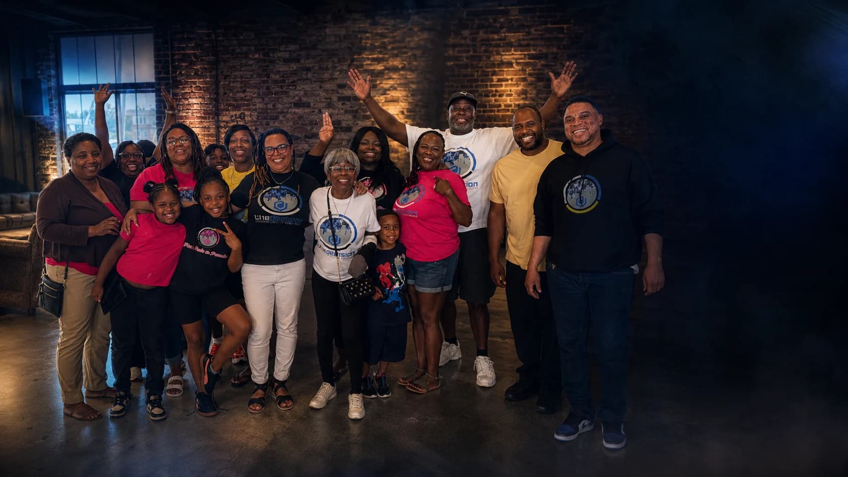 Decision Church community gathered together